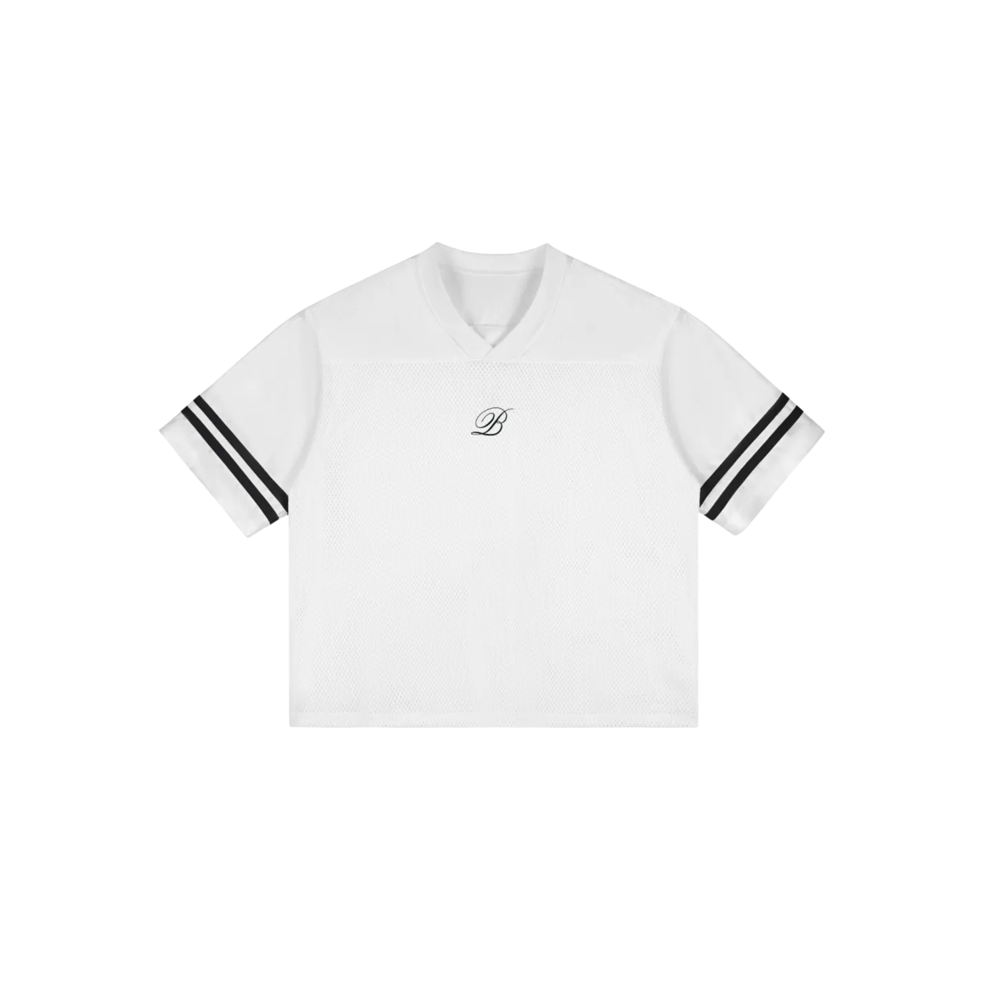 Basketball Tee — White