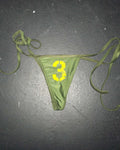 Thong - 3 Olive Green