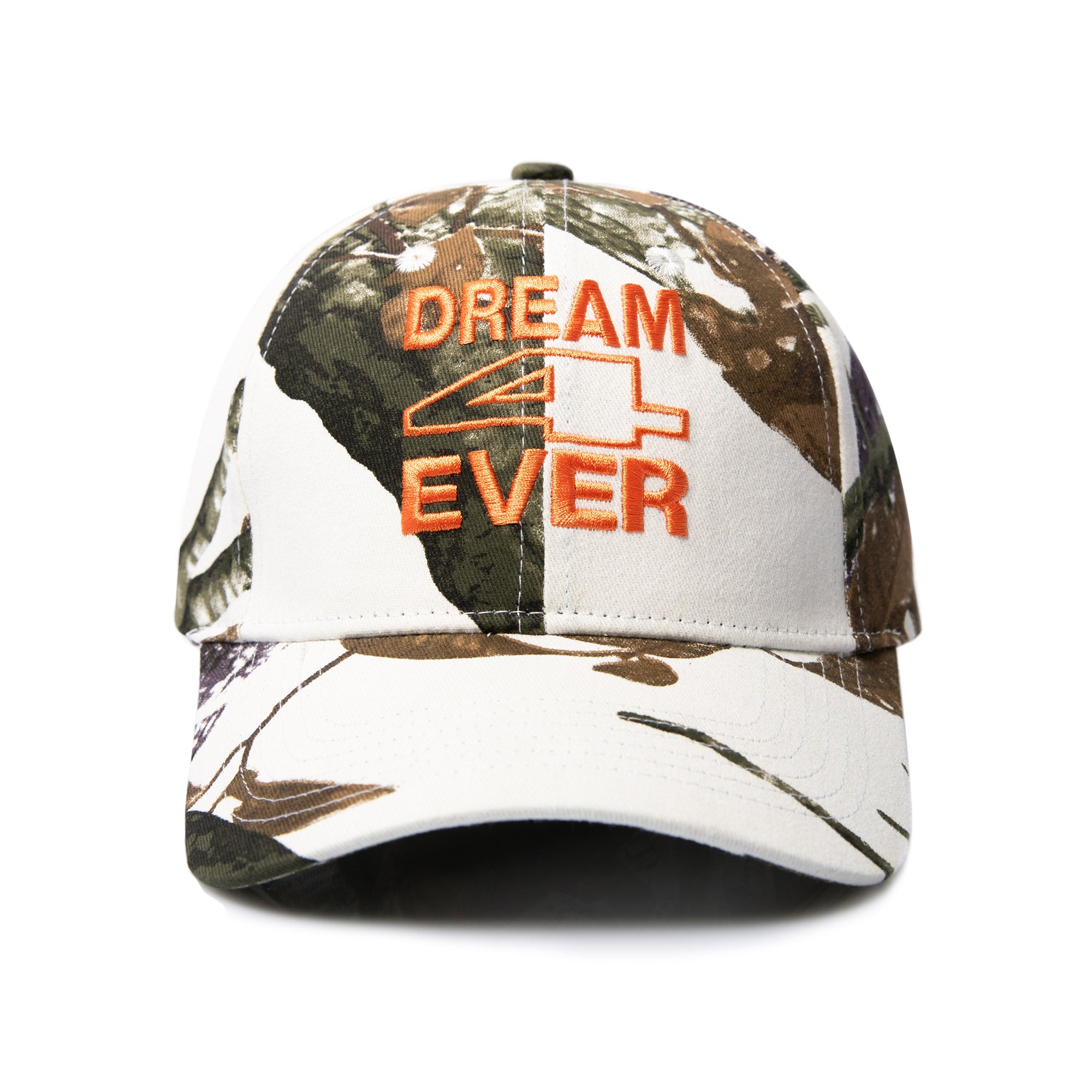 Dream 4 Ever Cap — White Real Tree / Orange