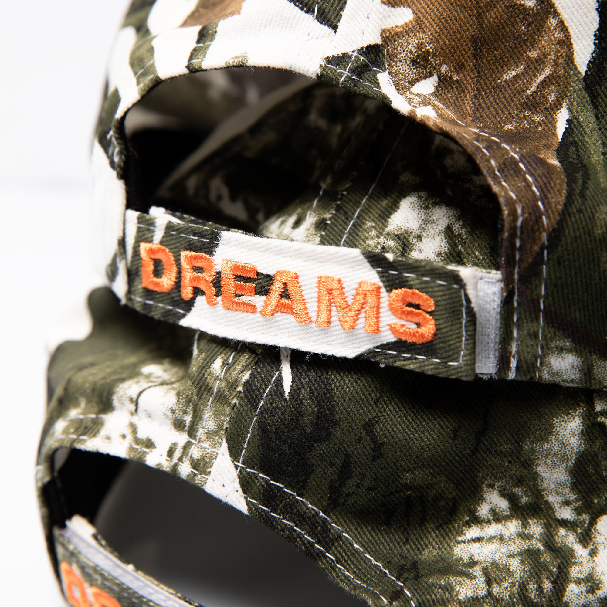 Dream 4 Ever Cap — White Real Tree / Orange