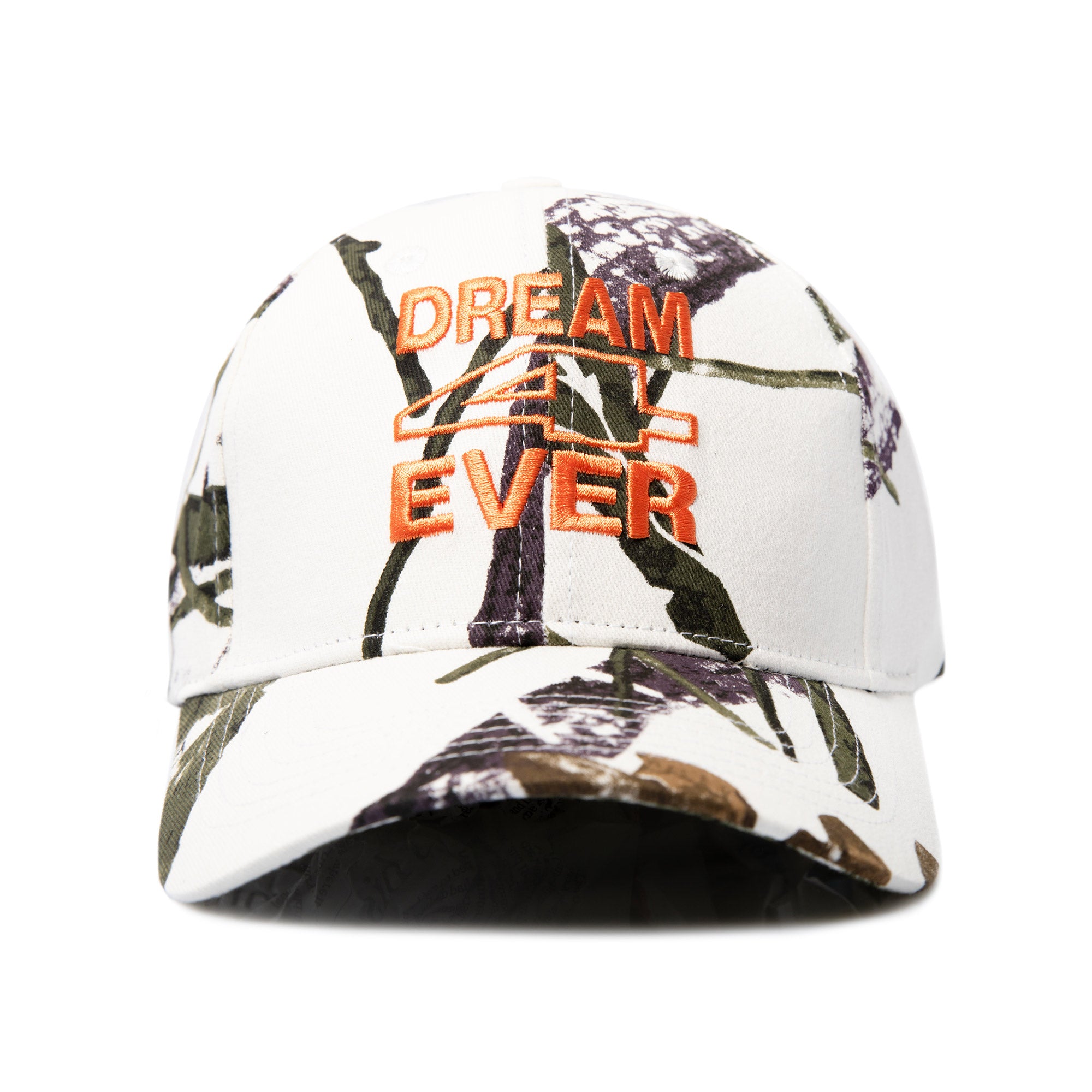 Dream 4 Ever Cap — White Real Tree / Orange