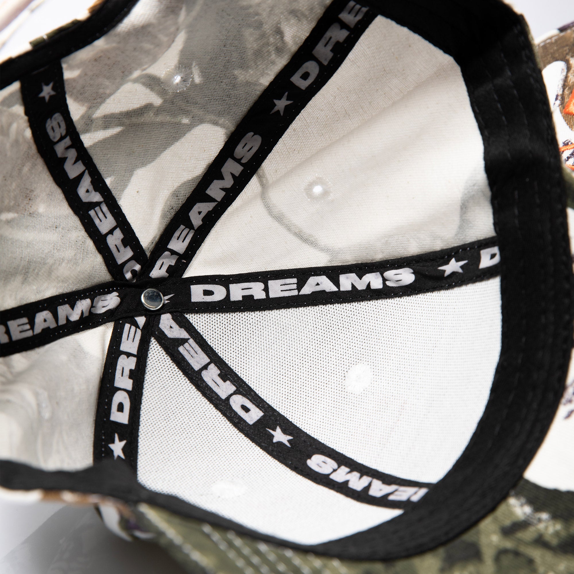 Dream 4 Ever Cap — White Real Tree / Orange