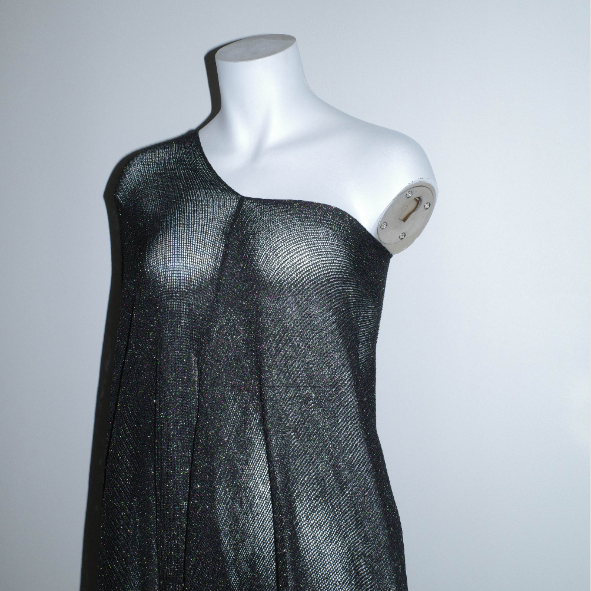 Poncho – Black Glitter