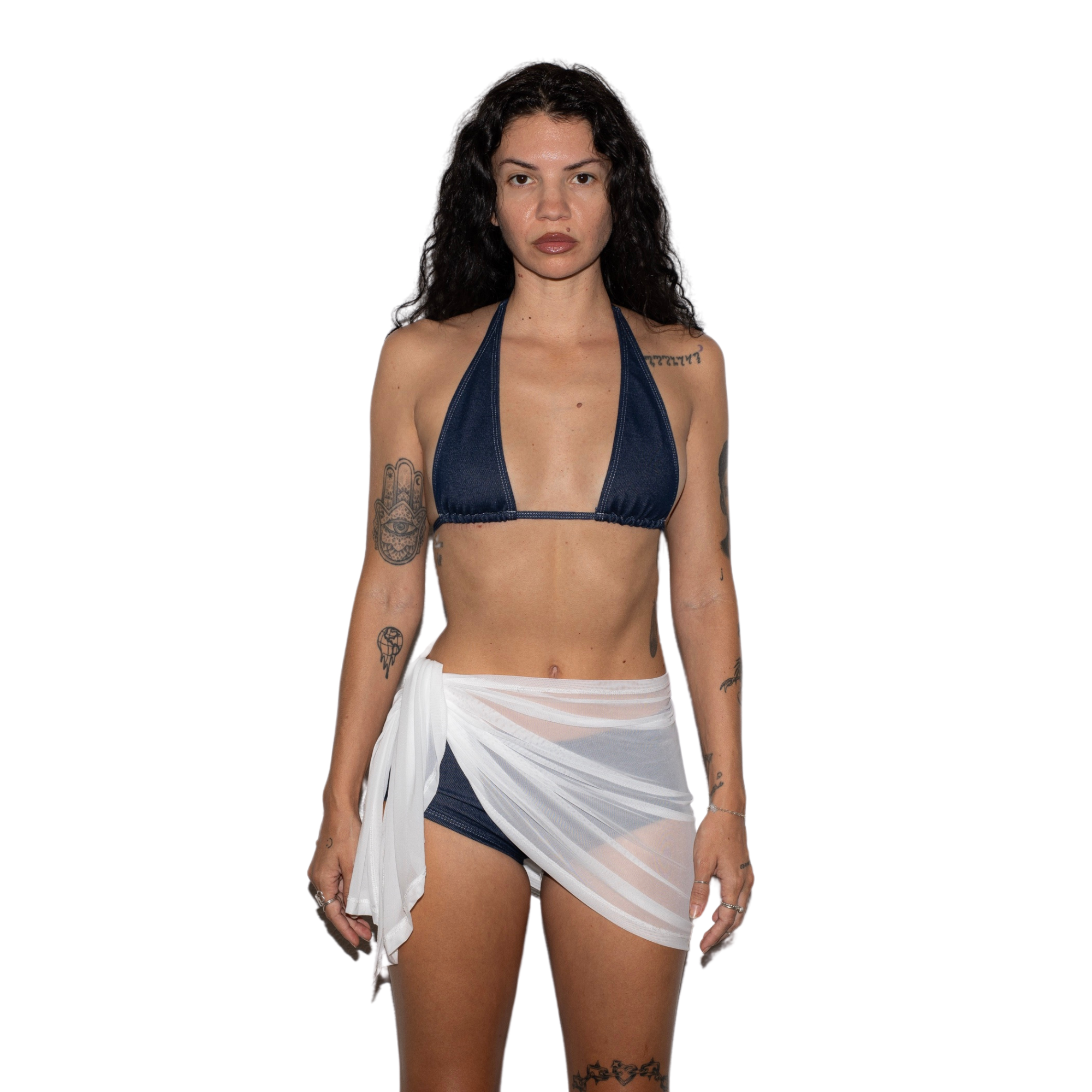 Power Mesh Wrap — White