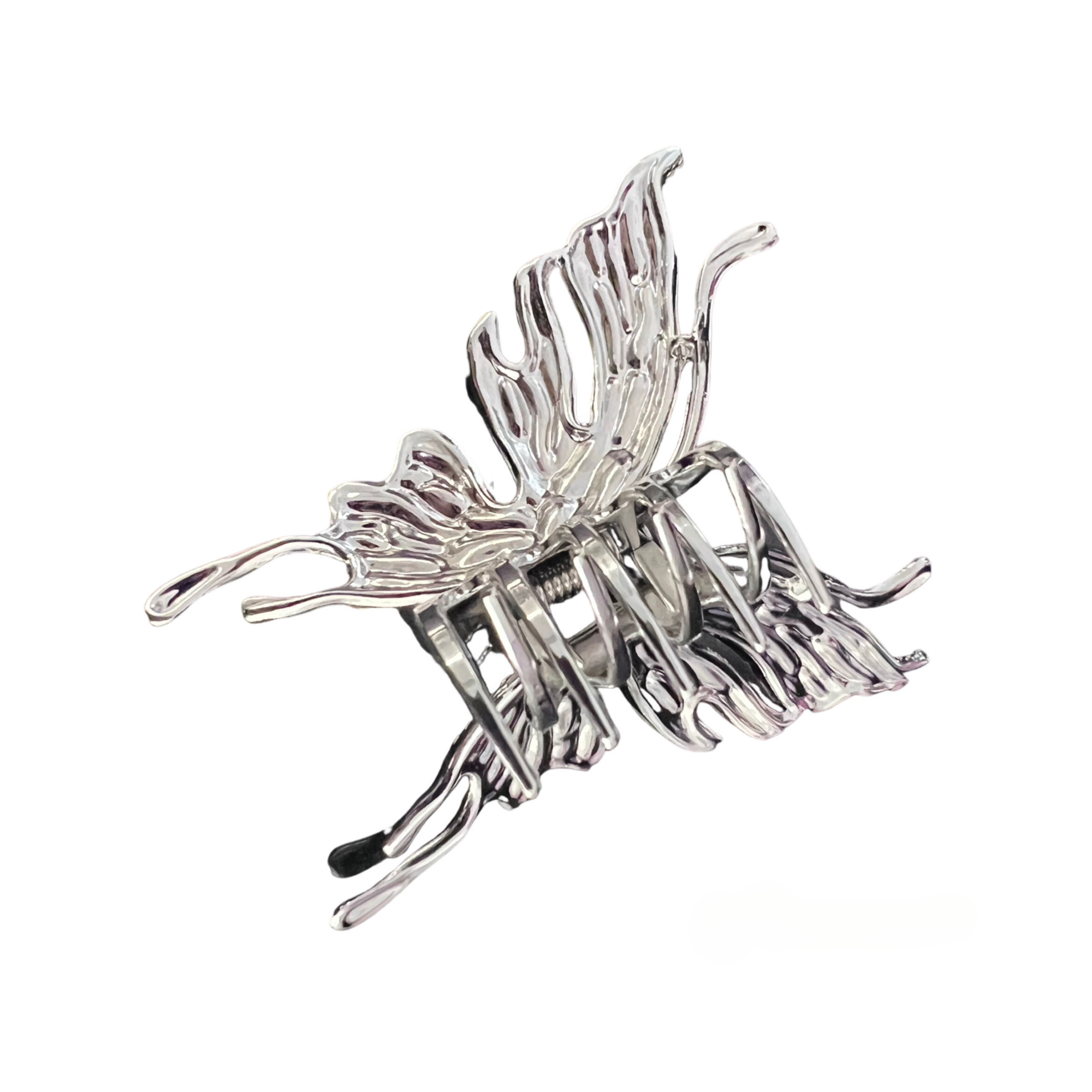 Butterfly Clip — Silver
