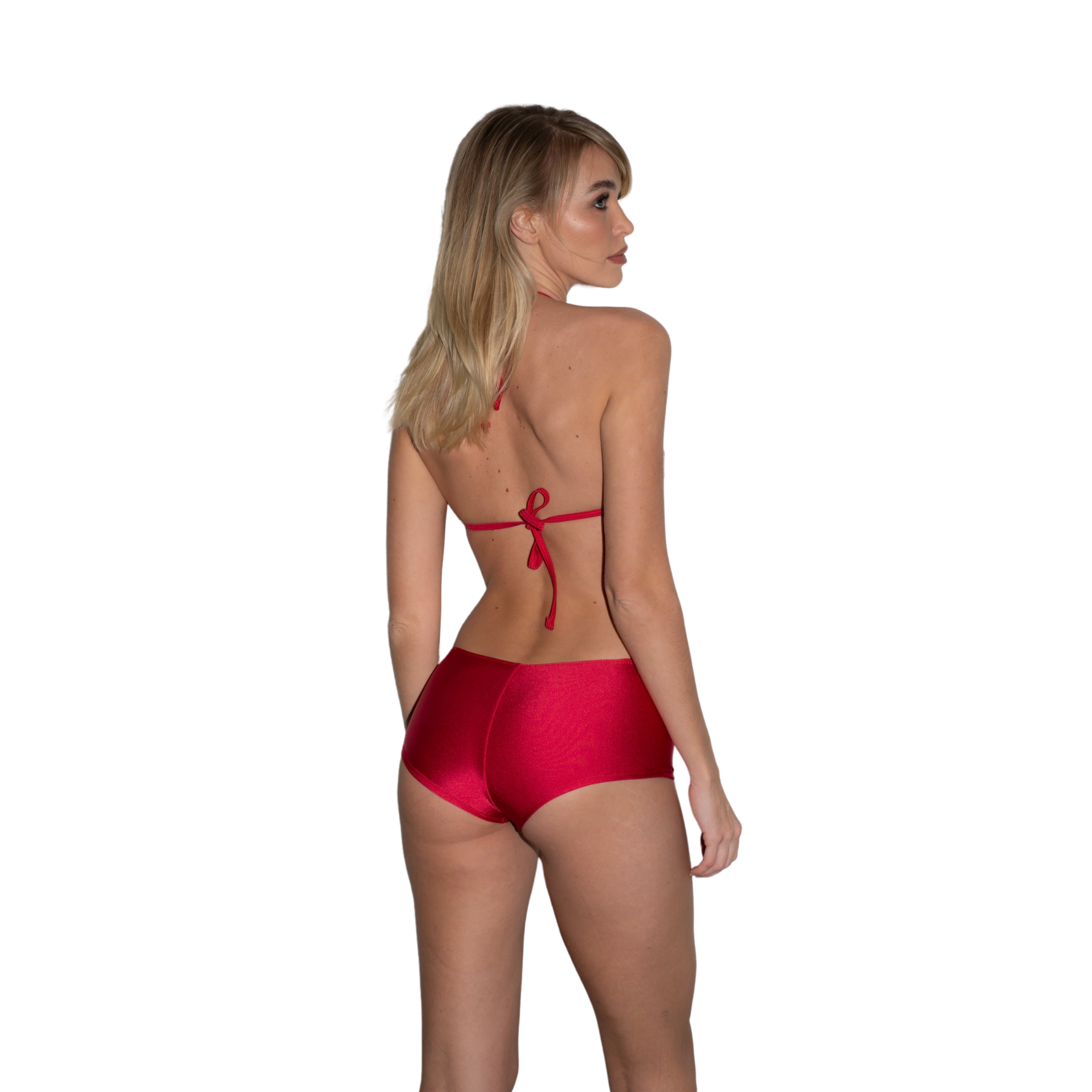 Archive — Halter Top — Hot Red