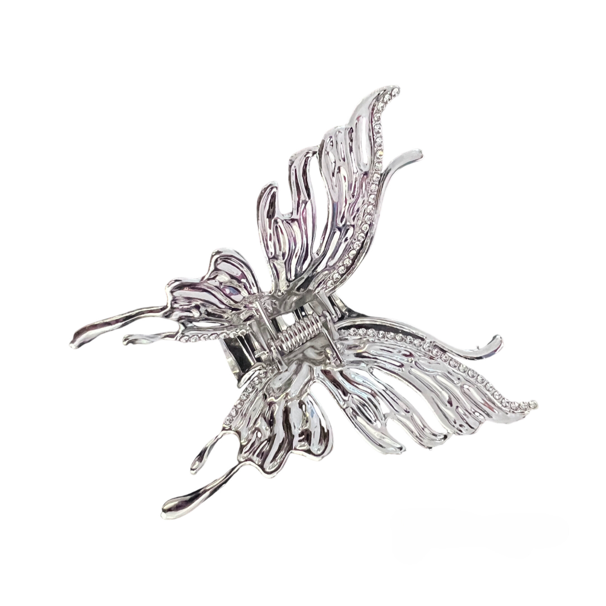Butterfly Clip — Silver