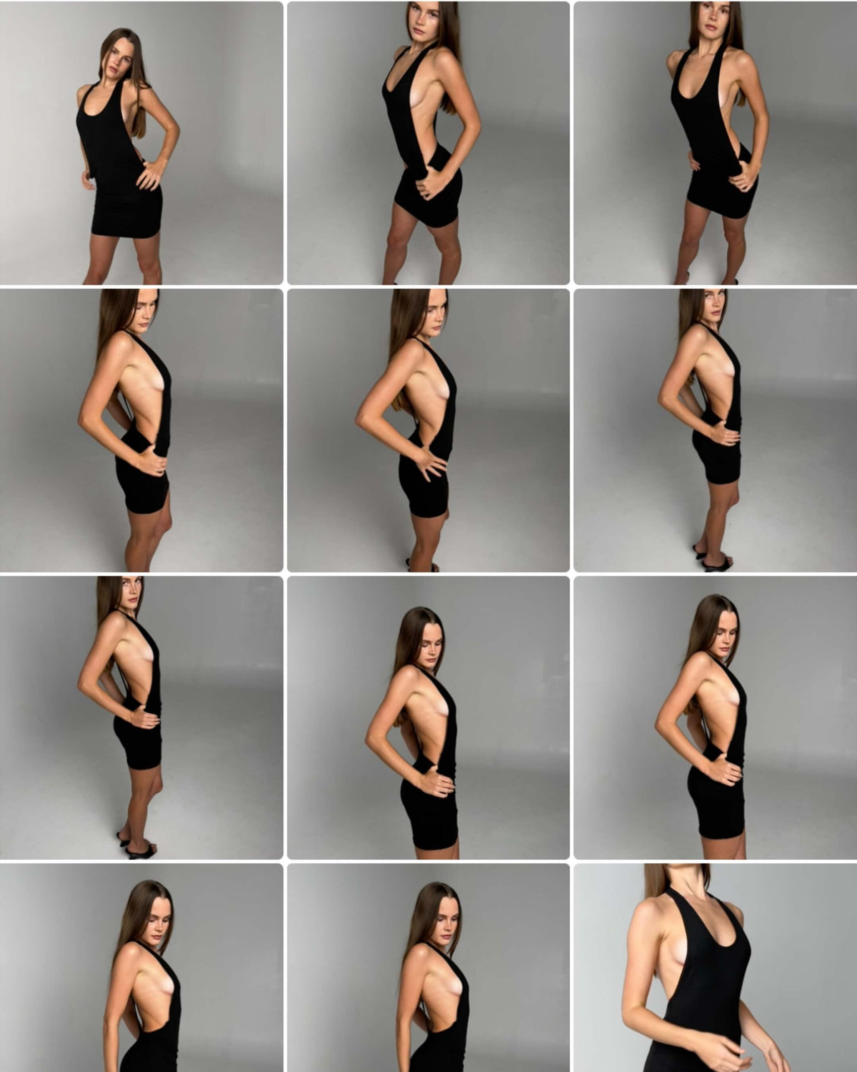 T-Bar Dress - Black