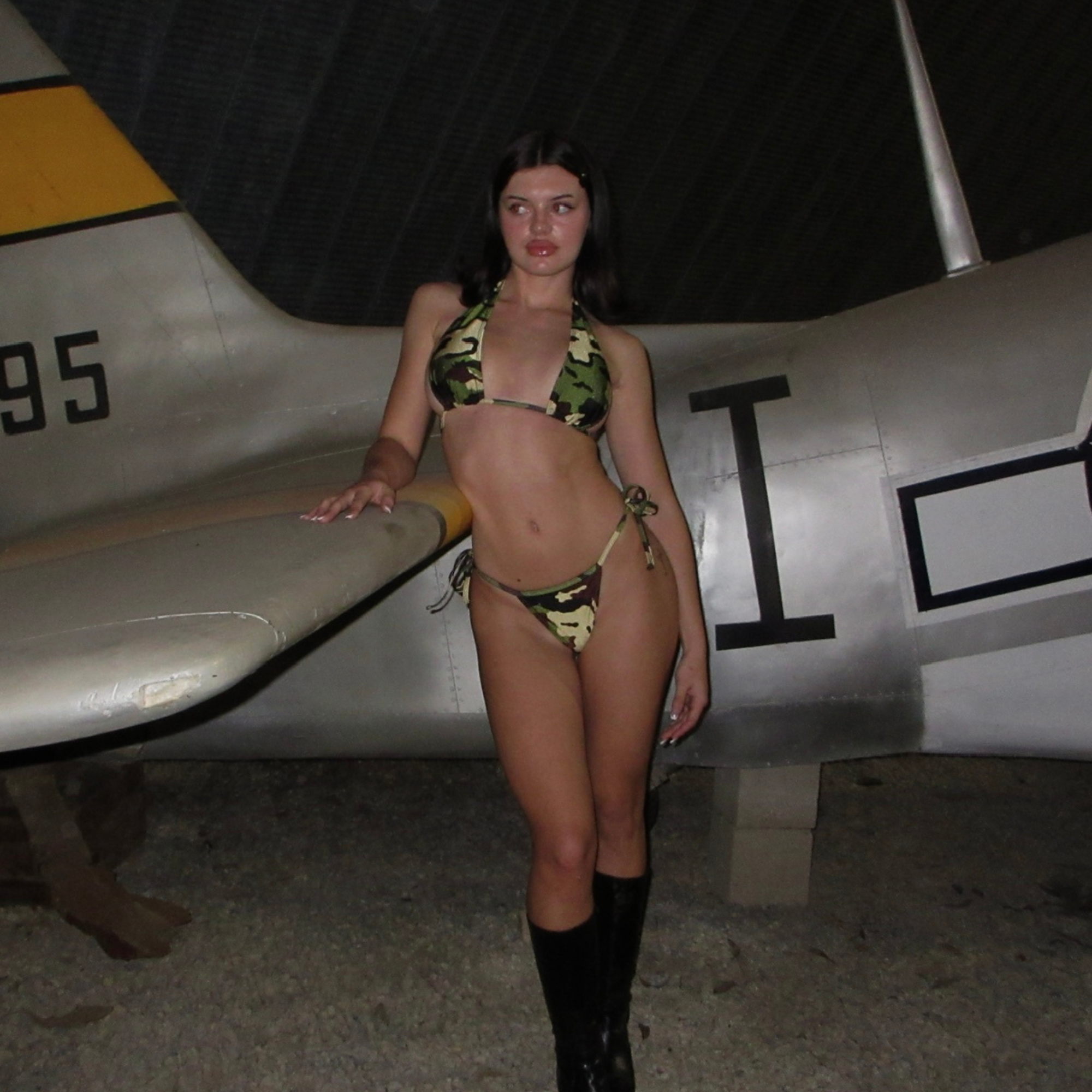 Halter Top — Camo