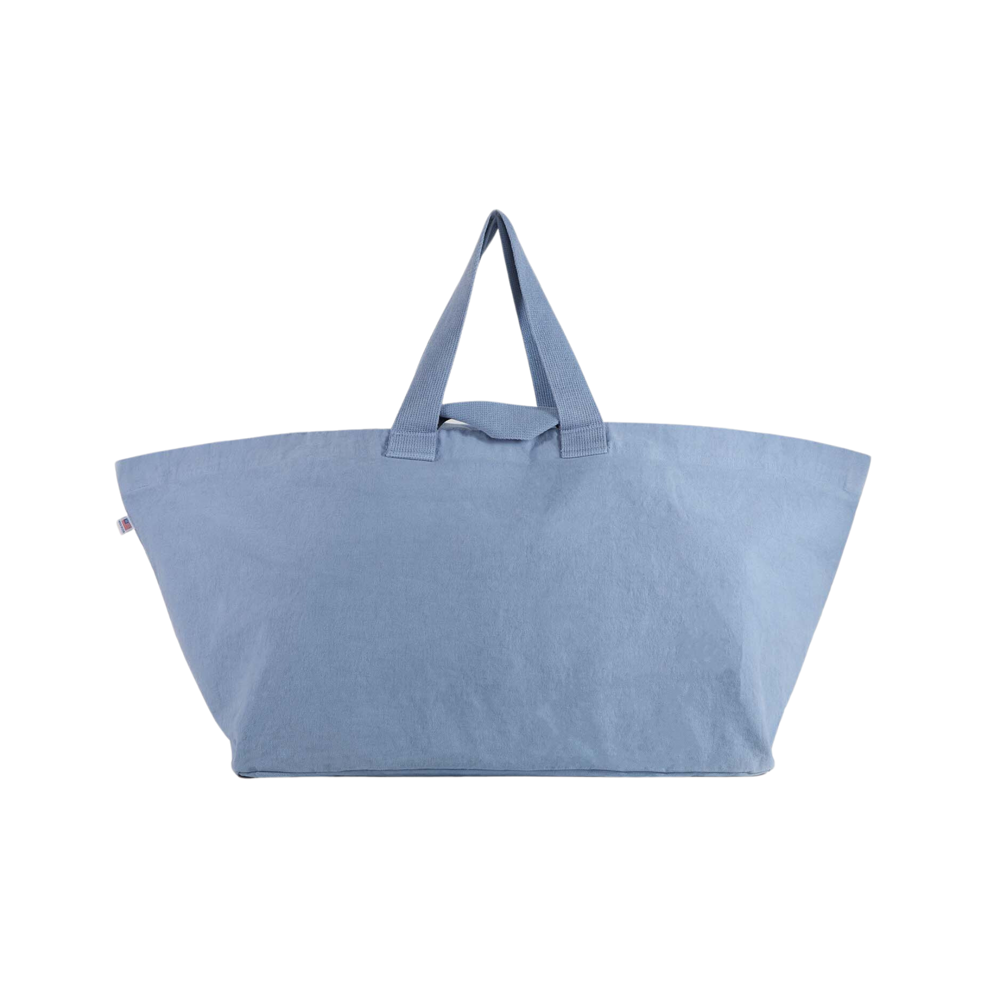 Oversized Tote Bag - Baby Blue Denim