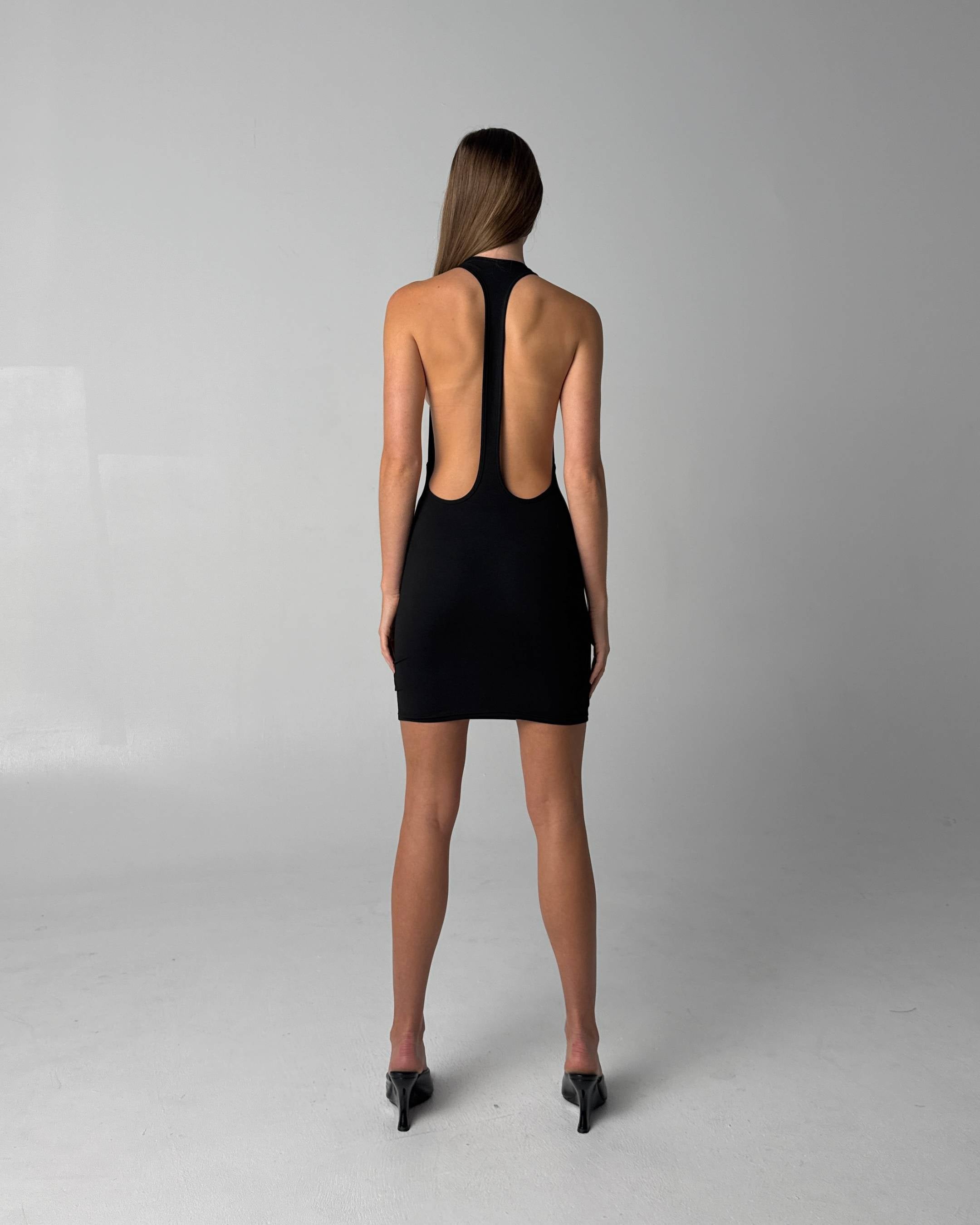 T-Bar Dress - Black