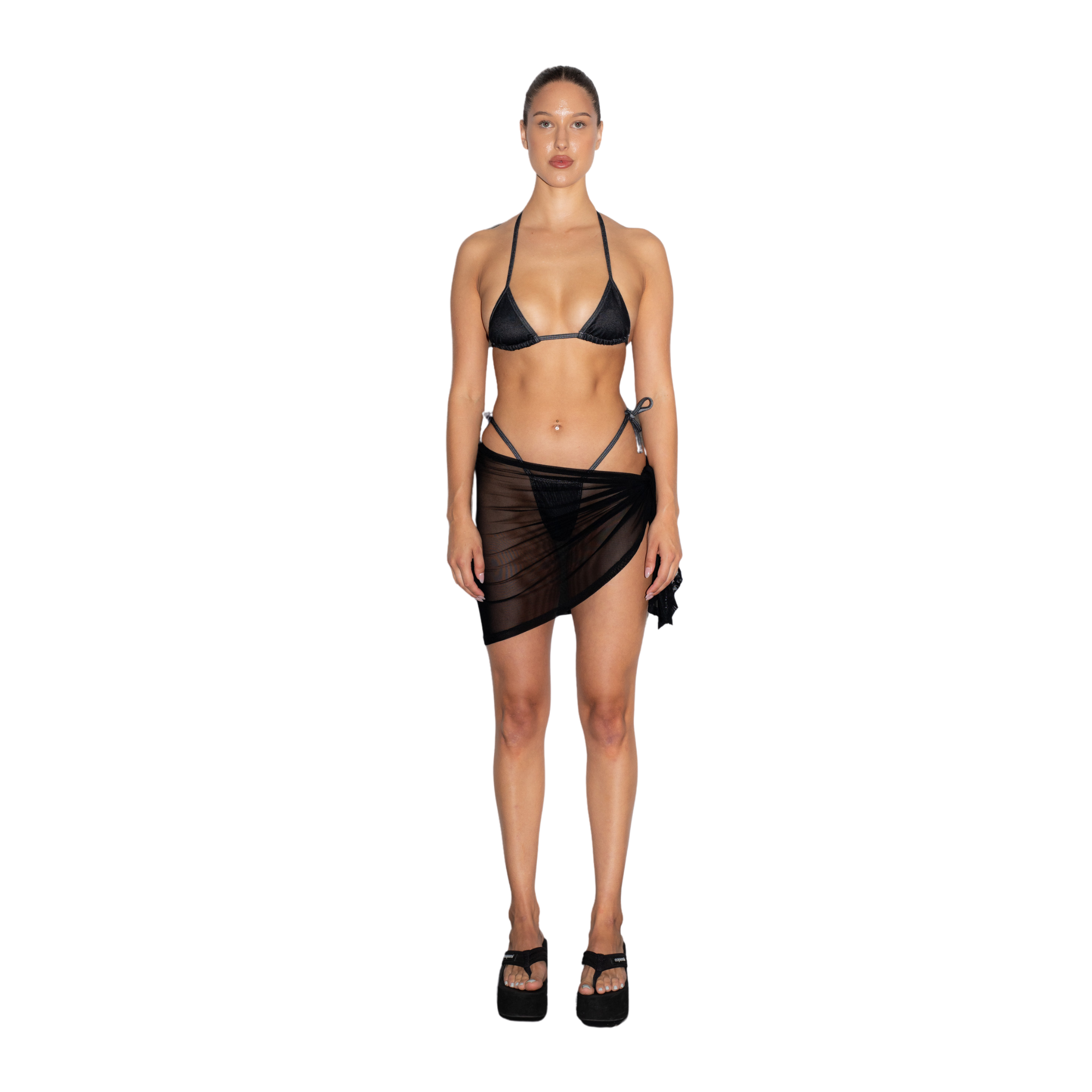 Power Mesh Wrap — Black