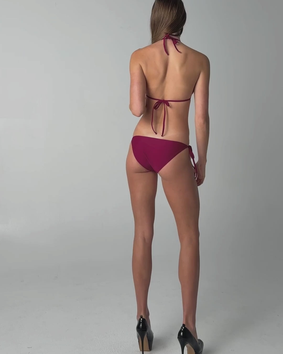 Padded Triangle Top - Wine