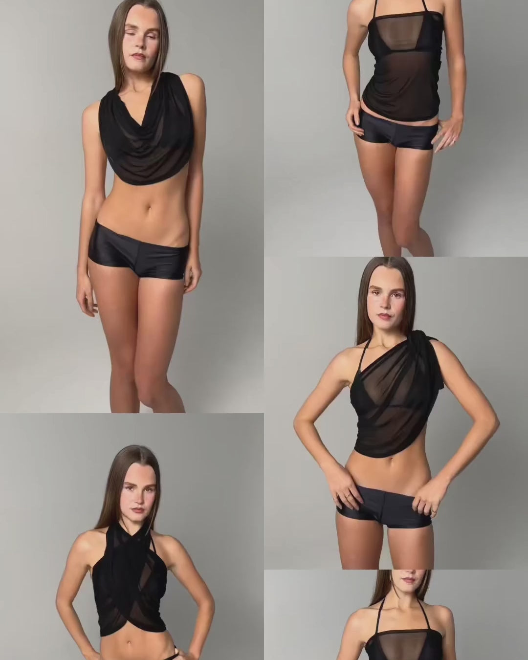 Power Mesh Wrap - Black