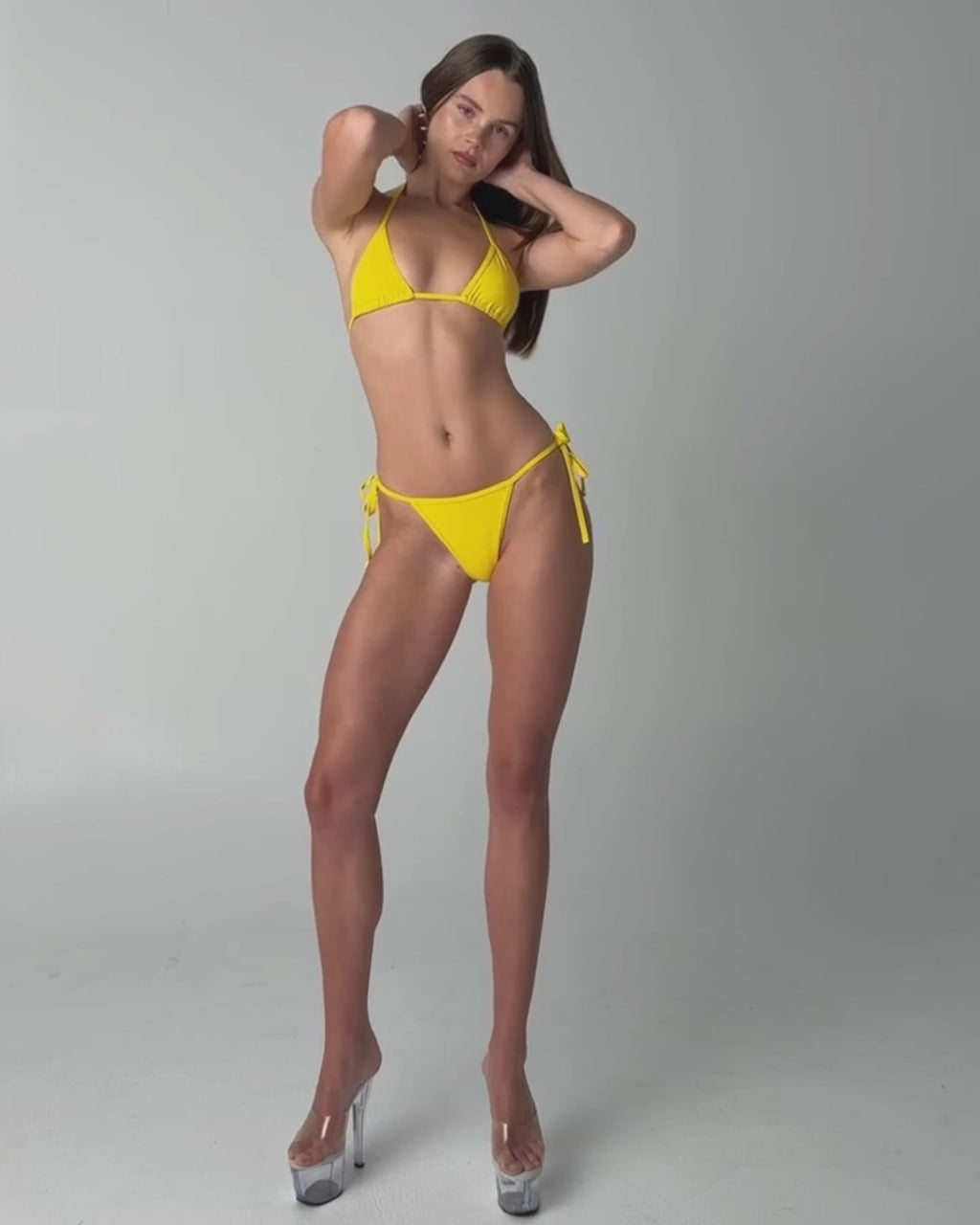 Triangle Top - Hot Yellow