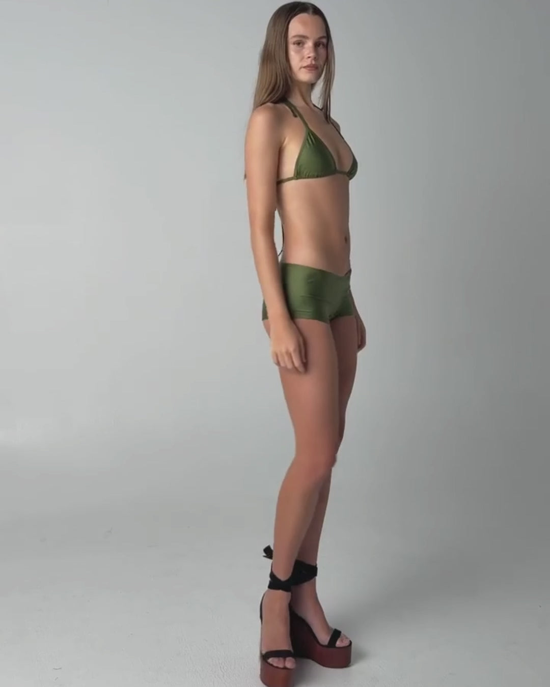 Shorts -  Sicilian Olive Green